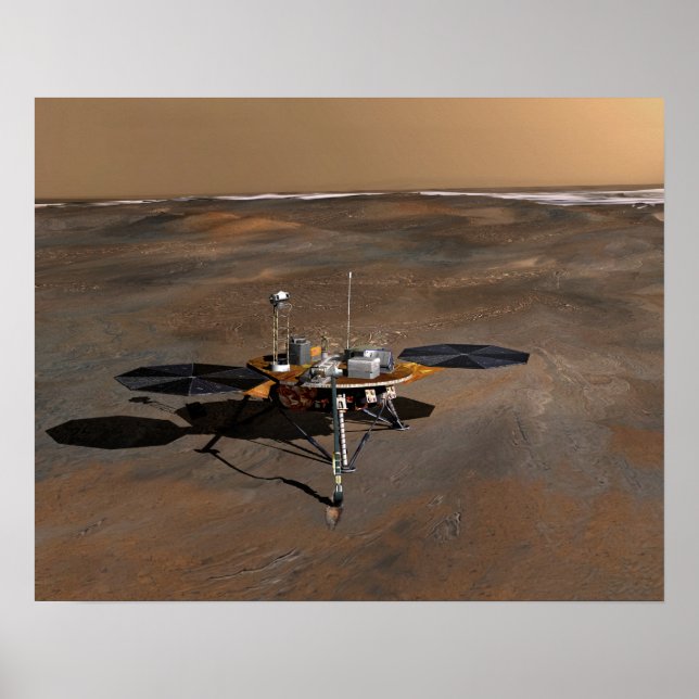 Phoenix Mars Lander 5 Poster (Vorne)