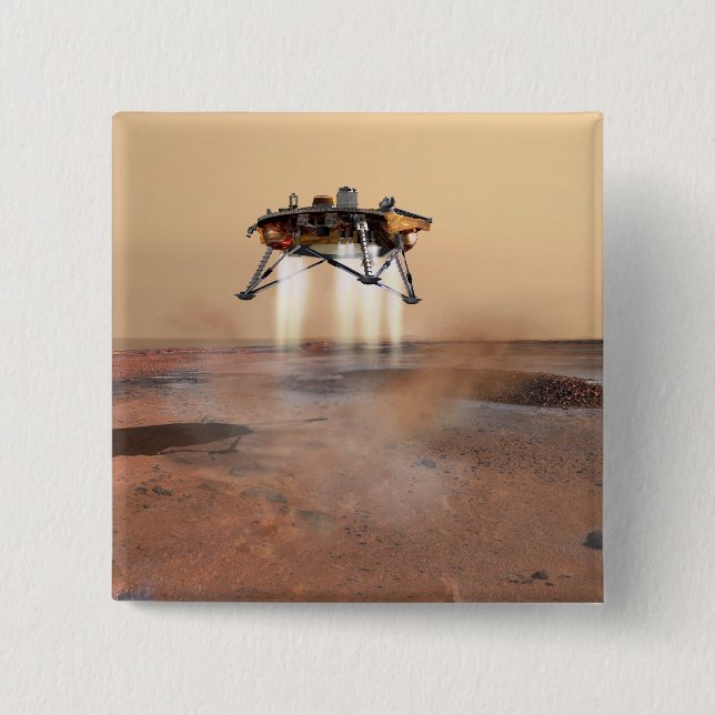 Phoenix Mars Lander Button (Vorderseite)
