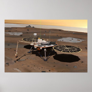 Phoenix Mars Lander Poster