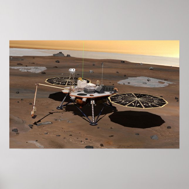 Phoenix Mars Lander Poster (Vorne)