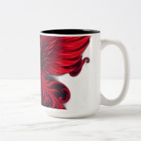 Phoenix mit gotischen Spiegeln und Wirbel