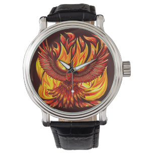 Phoenix mythologische unsterbliche Kreatur Armbanduhr