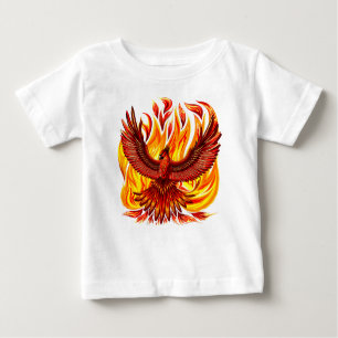 Phoenix mythologische unsterbliche Kreatur Baby T-shirt