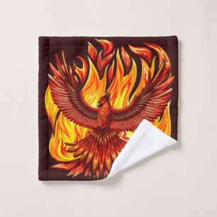 Phoenix mythologische unsterbliche Kreatur Badhandtuch Set