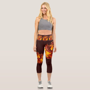 Phoenix mythologische unsterbliche Kreatur Capri Leggings