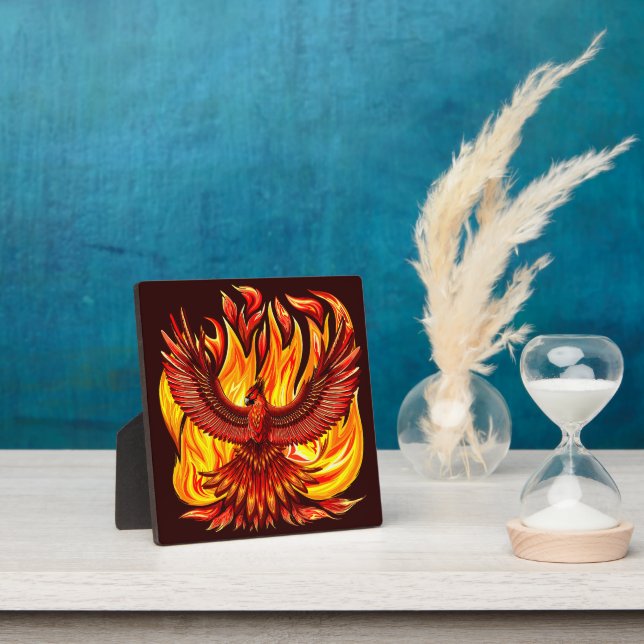 Phoenix mythologische unsterbliche Kreatur Fotoplatte (InSitu)