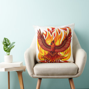 Phoenix mythologische unsterbliche Kreatur Kissen