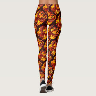 Phoenix mythologische unsterbliche Kreatur Leggings