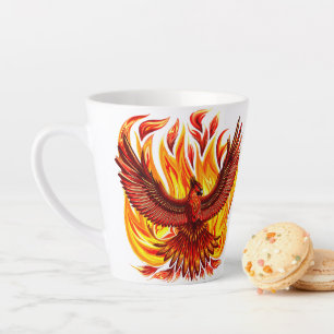 Phoenix mythologische unsterbliche Kreatur Milchtasse