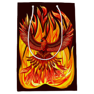 Phoenix mythologische unsterbliche Kreatur Mittlere Geschenktüte