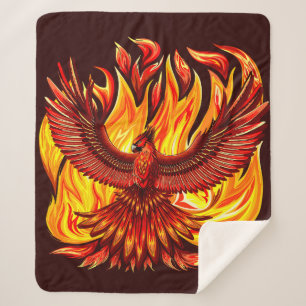 Phoenix mythologische unsterbliche Kreatur Sherpadecke