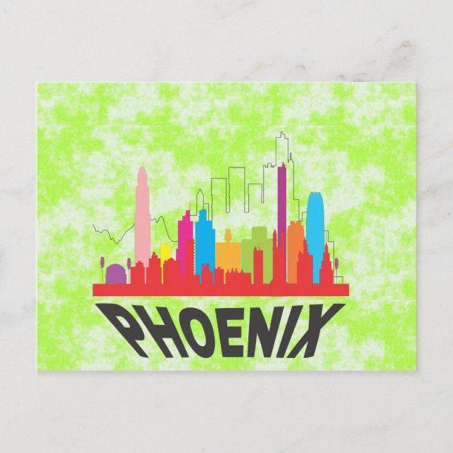 Phoenix Postkarte (Vorderseite)