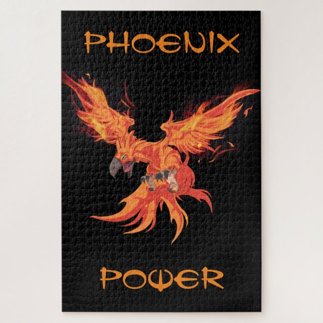 Phoenix-Power-Puzzlespiel 1.014 Stücke Puzzle (Vertikal)