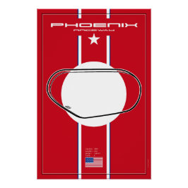 Phoenix Raceway Poster