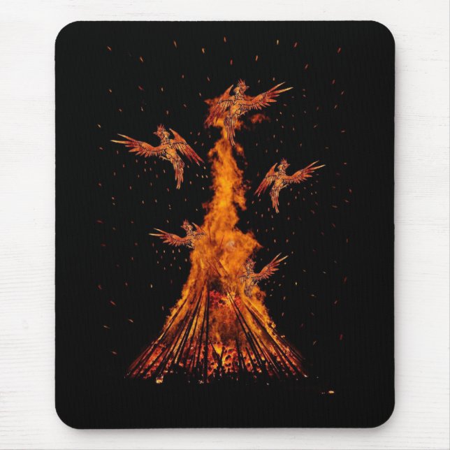 Phoenix Rebirth Mousepad (Vorne)