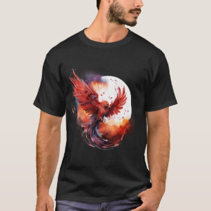 Phoenix Reborn Mythisches Vogelfeuer Phoenix Bird T-Shirt