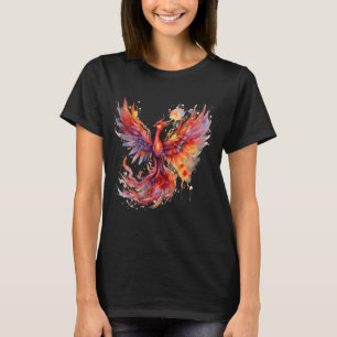 Phoenix Reborn Phoenix Aufstieg Mythische Vogelrej T-Shirt