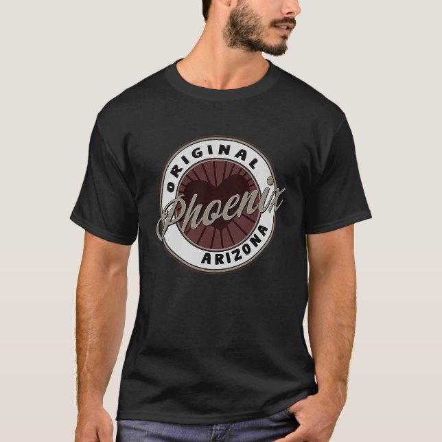 Phoenix Reise Souvenir nach Arizona T-Shirt (Vorderseite)