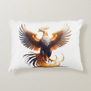 Phoenix Rise Hoodie 🔥 Mythischer Feuerbird Sweats Dekokissen