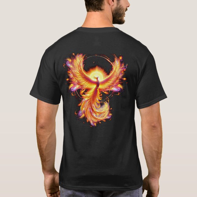 Phoenix Rises T - Shirt (Rückseite)