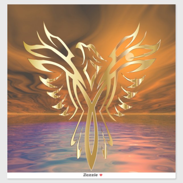 Phoenix Rising Aufkleber (Blatt)