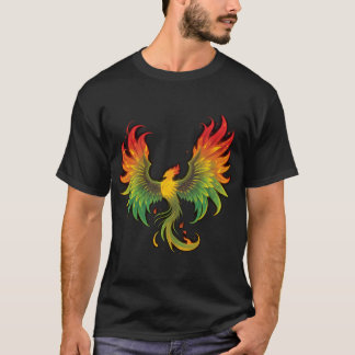 Phoenix Rising – Ein Design voller Kraft und Wiede T-Shirt