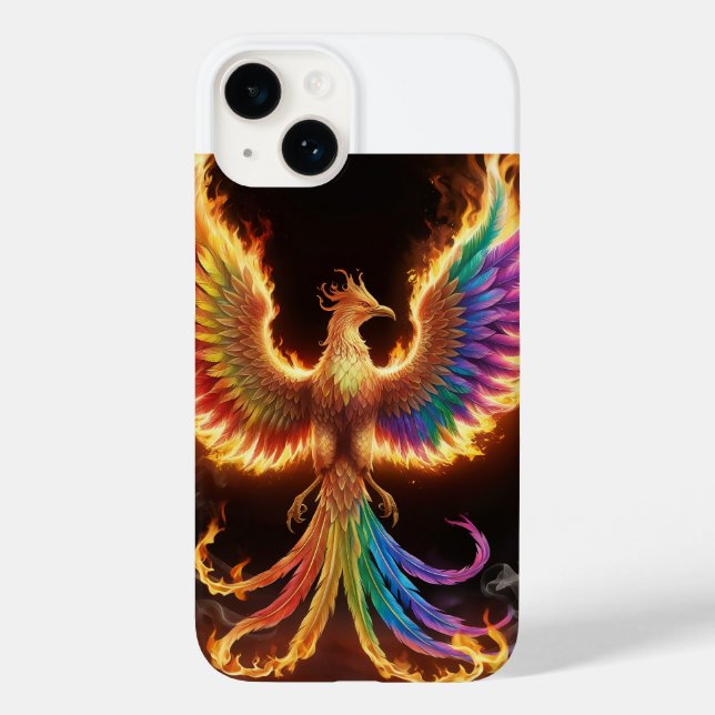 "Phoenix Rising: Ein Tanz der Flammen" Case-Mate iPhone Hülle (Rückseite)