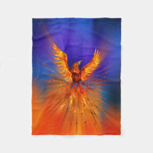 Phoenix Rising Fleecedecke