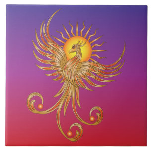 Phoenix Rising Fliese