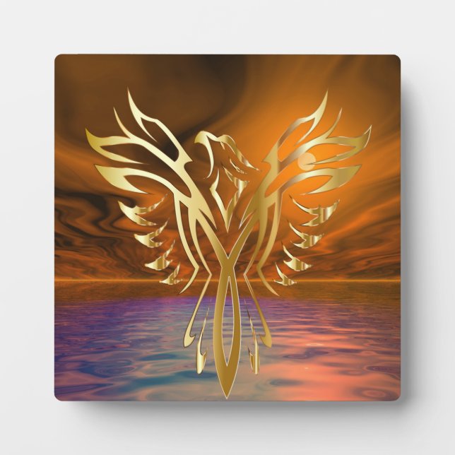 Phoenix Rising Fotoplatte (Vorderseite)