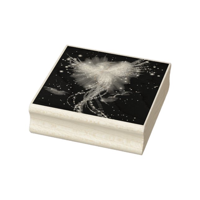 Phoenix Rising Gummistempel (Stempel)