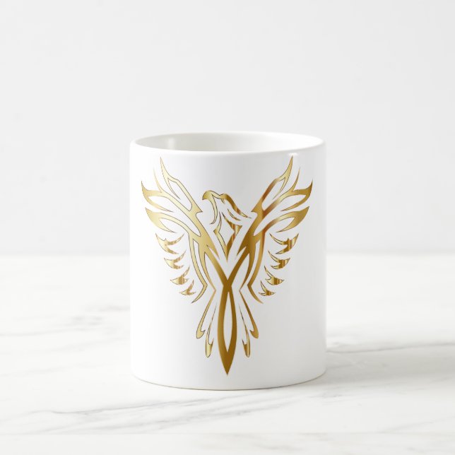 Phoenix Rising Kaffeetasse (Mittel)