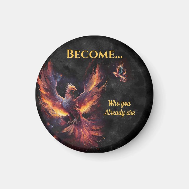 Phoenix Rising Magnet (Vorne)