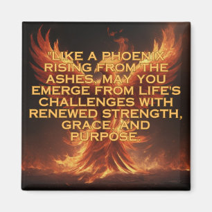 Phoenix Rising Magnet