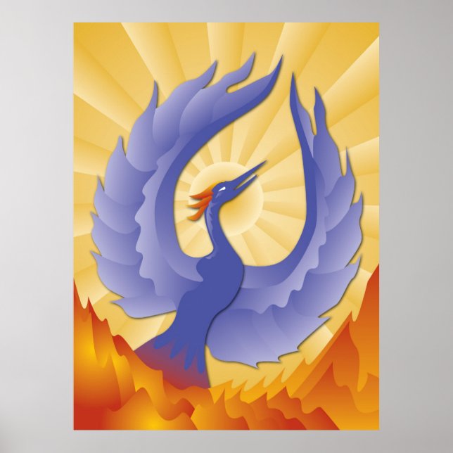 Phoenix Rising Poster (Vorne)
