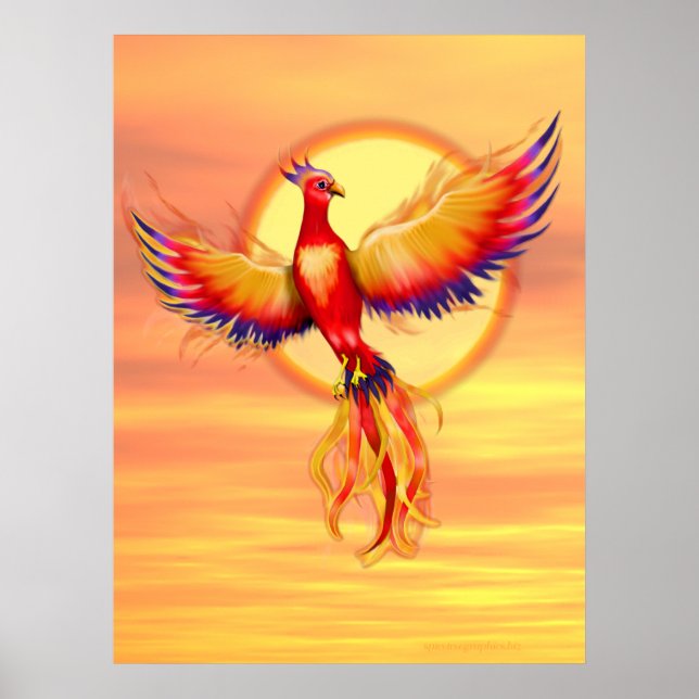 Phoenix Rising Poster (Vorne)