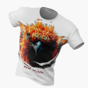 🔥 Phoenix Rising - Wiedergeburt & Macht T-Shirt