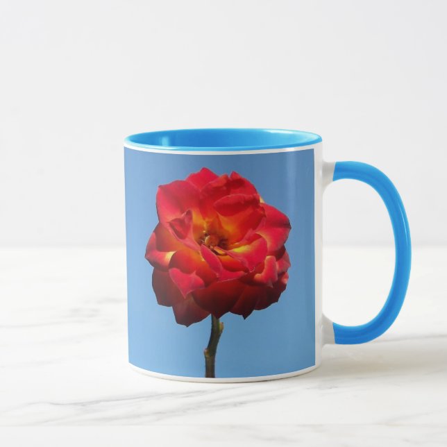 Phoenix-Rose in der Sky-Tasse Tasse (Rechts)