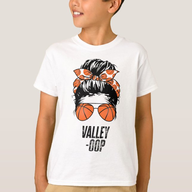 Phoenix Sketll Valley - oop Messy Bun Sun Sketll F T-Shirt (Vorderseite)