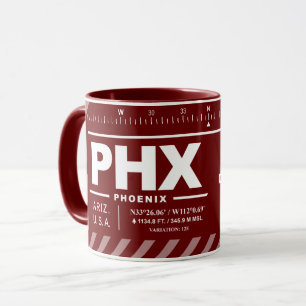 Phoenix Sky Harbor Internationaler Flughafen Tasse