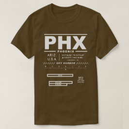 Phoenix Sky Harbour Int'l Airport PHX T - Shirt