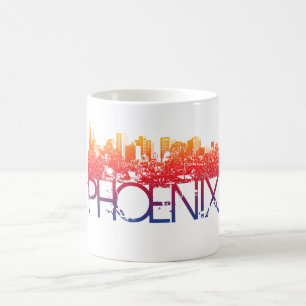 Phoenix-Skyline-Entwurf Kaffeetasse