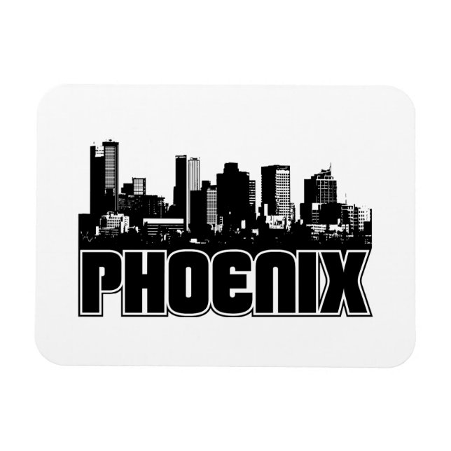 Phoenix Skyline Magnet (Horizontal)