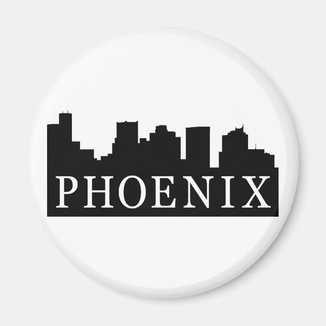 Phoenix Skyline Magnet (Vorne)
