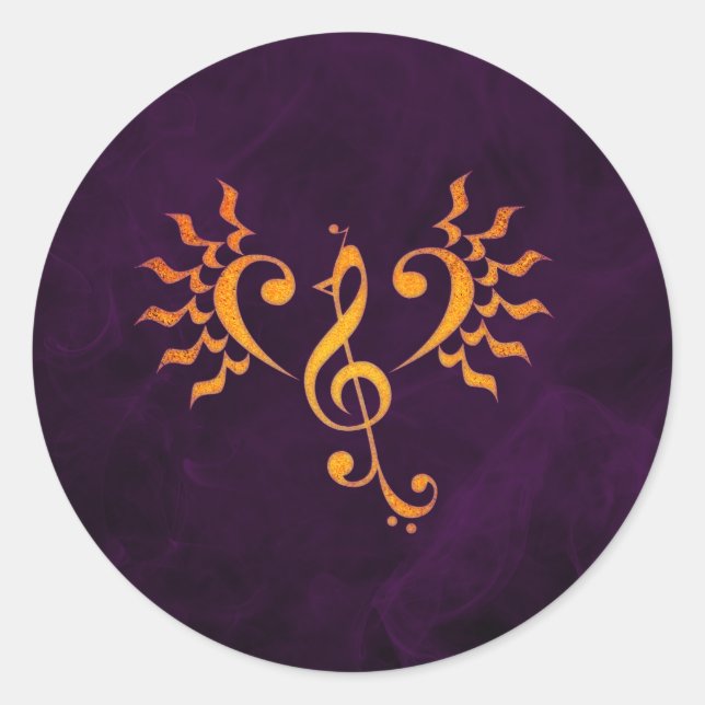 Phoenix Song Aufkleber (Vorderseite)