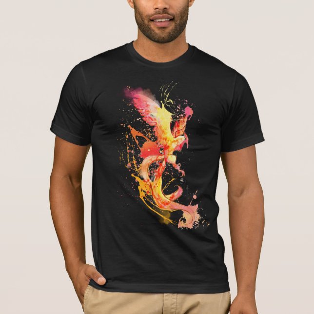 Phoenix-Spritzen T-Shirt (Vorderseite)