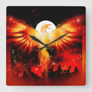 Phoenix steigende Uhr