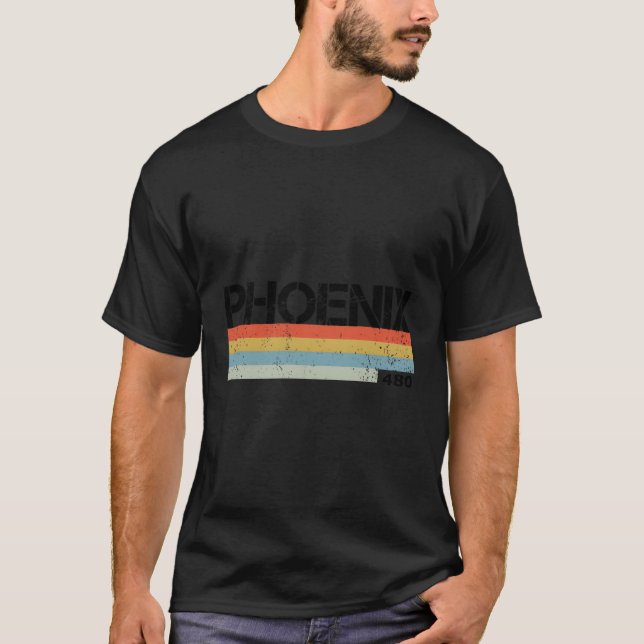 Phoenix Stripes T-Shirt (Vorderseite)