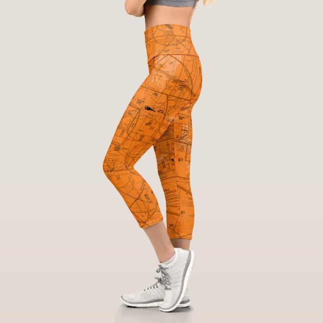 Phoenix TAC Chart Capri Leggings (Links)