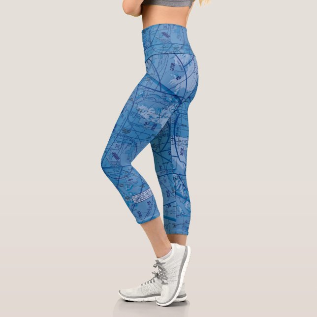 Phoenix TAC Chart Capri Leggings (Links)